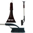 ДЛИННАЯ ЩЕТКА И СКРЕБОК ДЛЯ ОКОН РАЗБИВАЮТ ЛЕД