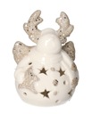 СВЕТОДИОДНАЯ РОЖДЕСТВЕНСКАЯ КЕРАМИКА ОЛЕНЬ 9,5 СМ УКРАШЕНИЕ