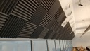 Акустическая демпфирующая панель Поглотитель WALL WEDGE квадратная акустика репетиционный зал
