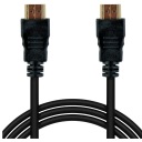 HDMI - КАБЕЛЬ HDMI СОЕДИНИТЕЛЬНЫЙ КАБЕЛЬ ETHERNET 4K 30 Гц 3D HARC ЧЕРНЫЙ 0,5 м