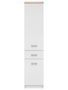 TOP MIX Высокий шкаф-колонна с ящиком, 40x183 см, белый