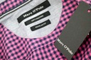 MARC O'POLO Pánska košeľa krátky rukáv mriežka ružová M Pohlavie Výrobok pre mužov