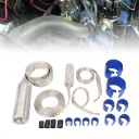 VERSATILE KIT PROTECTIONS HOSES ZE STEEL STAINLESS STEEL ZAROODPORNEJ DO POJAZDOW BLUE  photo 11