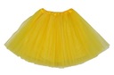 *ЮБКА ТЮЛЬ на подкладке ЮБКА 50см желтая