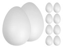 Яйца из пенопласта Яйца из пенопласта Яйцо из пенопласта Пасхальное 15см 10шт