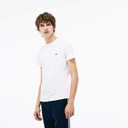 Lacoste Pánske tričko Pima Premium White XL EAN (GTIN) 3614037728966