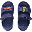 Coqui Detské ľahké sandále na suchý zips roz.22-23 Dominujúca farba modrá