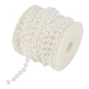 ЖЕМЧУЖНАЯ ГИРЛЯНДА Елочный жемчуг, белый, 5м