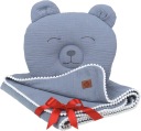 МУСЛИНОВОЕ ОДЕЯЛО + ПОДУШКА BABYMAM BEAR