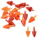 АКСЕССУАРЫ ДЛЯ НОВОГОДНЕЙ ПОДЕЛКИ ИЗ ПЛАСТИКОВОГО НОСА СНЕГОВИКА