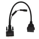 OBD I АДАПТЕР БАГАЖНИК PRZEACZ КАБЕЛЬ OKABLOWANIA 16PIN SAMIEC DO 15PIN K2  (17898944915) фото min 5