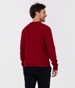 LEE COOPER Pánsky sveter BILL ORGANIC RED M Hmotnosť (s balením) 0.5 kg