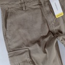 TERRANOVA nohavice džínsové horčicové cargo milície široké nohavice W31 82cm Veľkosť 31