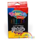 Металлические фломастеры, 6 цветов Colorino.