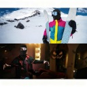 BALACLAVA THERMOACTIVE MOTORCYCLE BICYCLE OCIEPLANA PERFECT UNDER HELMET UV  photo 11
