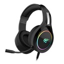 ИГРОВЫЕ НАУШНИКИ ДЛЯ ГЕЙМЕРОВ КОМБИНИРОВАННОЕ РАЗЪЕМ ДЛЯ МИКРОФОНА RGB USB