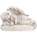 АНГЕЛ-ХРАНИТЕЛЬ ФИГУРКА АНГЕЛ СВЕЧА НА МОГИЛЕ, Надпись