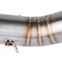 ТРУБА ВИПУСКНА 51MM СТАЛЬ НЕРЖАВІЙКА ДЛЯ HONDA CBR500R CB500X CBR400R CB400X  (18217627768) фото min 9