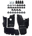 TOYOTA AVENSIS T25 2003 - 2009 PROTECTION UNDER ENGINE SET + CLAMPS MOTAZOWE photo 1 - milautoparts-fr.ukrlive.com