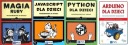 Arduino + Python + JavaScript для детей + Ruby