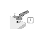 ПРУЖИННАЯ МЕБЕЛЬНАЯ ПЕТЛЯ HETTICH NOVISYS