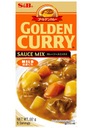 Golden Curry Mild (jemné) 92g S&B jedlo Certifikát žiadne