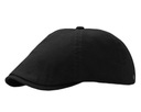 Летняя кепка из хлопка черного цвета с регулировкой.