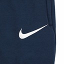 Мужские спортивные штаны Nike с карманами на молнии, хлопок, темно-синий, XL