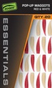 Искусственный белый червь Essentials всплывающие личинки Fox