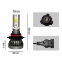 ЛАМПОЧКИ LED (СВІТЛОДІОД) 9005 HB3 H10 COB 6000K 6000LM DO АВТОМОБІЛЯ СВІТЛА ПЕРЕДАЧА  (17855677993) фото min 14
