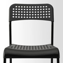 IKEA SANDSBERG ADDE Stôl a 2 stoličky čierna 67x67 Dĺžka stola 67 cm