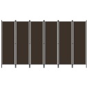 Экран 6-панельный, коричневый, 300 х 180 см.