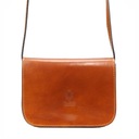 Кожаная красочная дизайнерская женская сумка-мессенджер