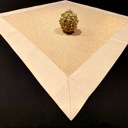 Serweta - ZŁOTA DWUSTRONNA, bieżnik 80x80