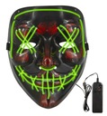 МАСКА ДЛЯ ХЭЛЛОУИНА LED ПРОДУВКА Зеленый