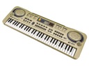 Keyboard MQ-811 Organki, 61 Klawiszy, Zasilacz, Mikrofon, USB Marka MK