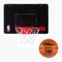 Мини-доска Wilson NBA Forge Team Hoop, черная