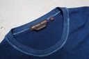 Michale Kors sveter vlna merino pánska modrá M Druh bez kapucne prevlečené cez hlavu