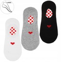 Низкие носки Балетки Hearts MORAJ 3 пары 38-41