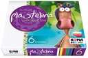Plastelína 6-kol. Sweet Colours, Koma Plast Kód výrobcu 5906643001518