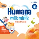 Humana Йогуртовый десерт со вкусом персика