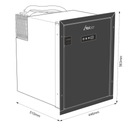 Компрессорный холодильник Yolco QL50 BLACK
