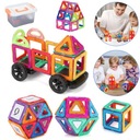 105ШТ МАГНИТНЫЕ КОНСТРУКТОРЫ, ИГРУШКИ МОНТЕССОРИ ДЛЯ ДЕТЕЙ