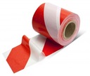 ПРЕДУПРЕЖДАЮЩАЯ ЛЕНТА 100М БЕЛАЯ КРАСНАЯ