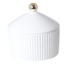 БЕЛО-ЗОЛОТАЯ КЕРАМИЧЕСКАЯ ШКАТУЛКА BN