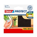 PODKŁADKA FILCOWA 100MM:80MM, BRĄZOWA, 1SZT.