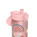 Бутылка для воды Розовая бутылочка для девочек Rainbow Rainbow ION8 0,5 л