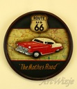 Деревянный плакат Route 66 USA