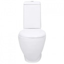 УНИТАЗ БЕЛАЯ КЕРАМИЧЕСКАЯ ЧАША + ВОДЯНОЕ СИДЕНЬЕ