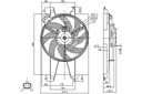 NISSENS FAN RADIATOR (WITH OBUDOWA) FORD C-MA photo 1 - milautoparts-fr.ukrlive.com